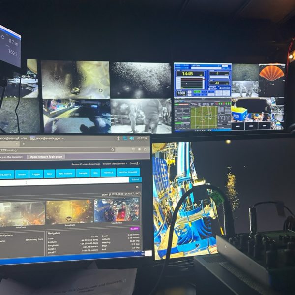 View of the Jason control van