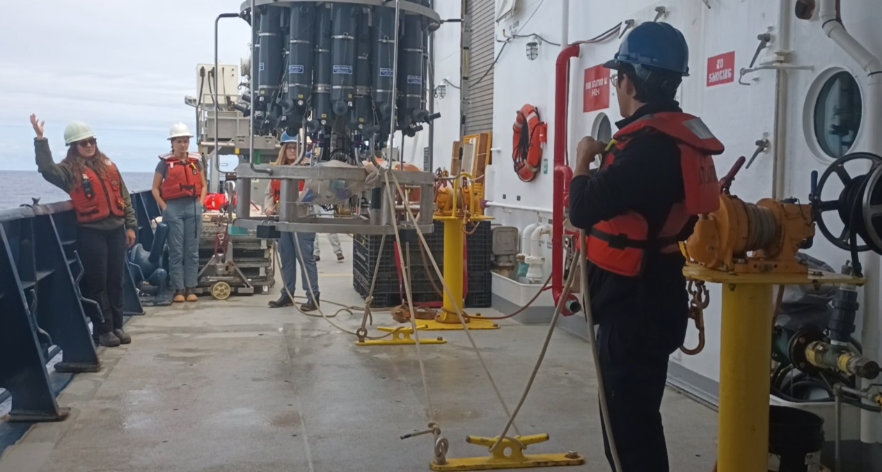 Deploying my first CTD Deploying my first CTD