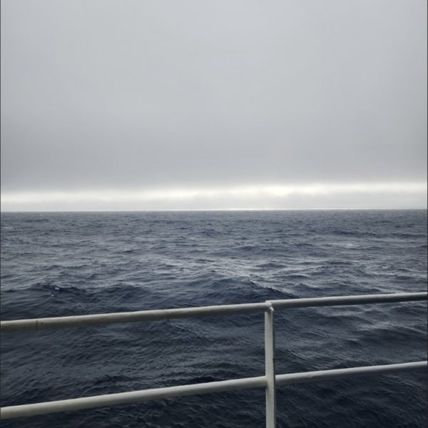 Dark ocean waters