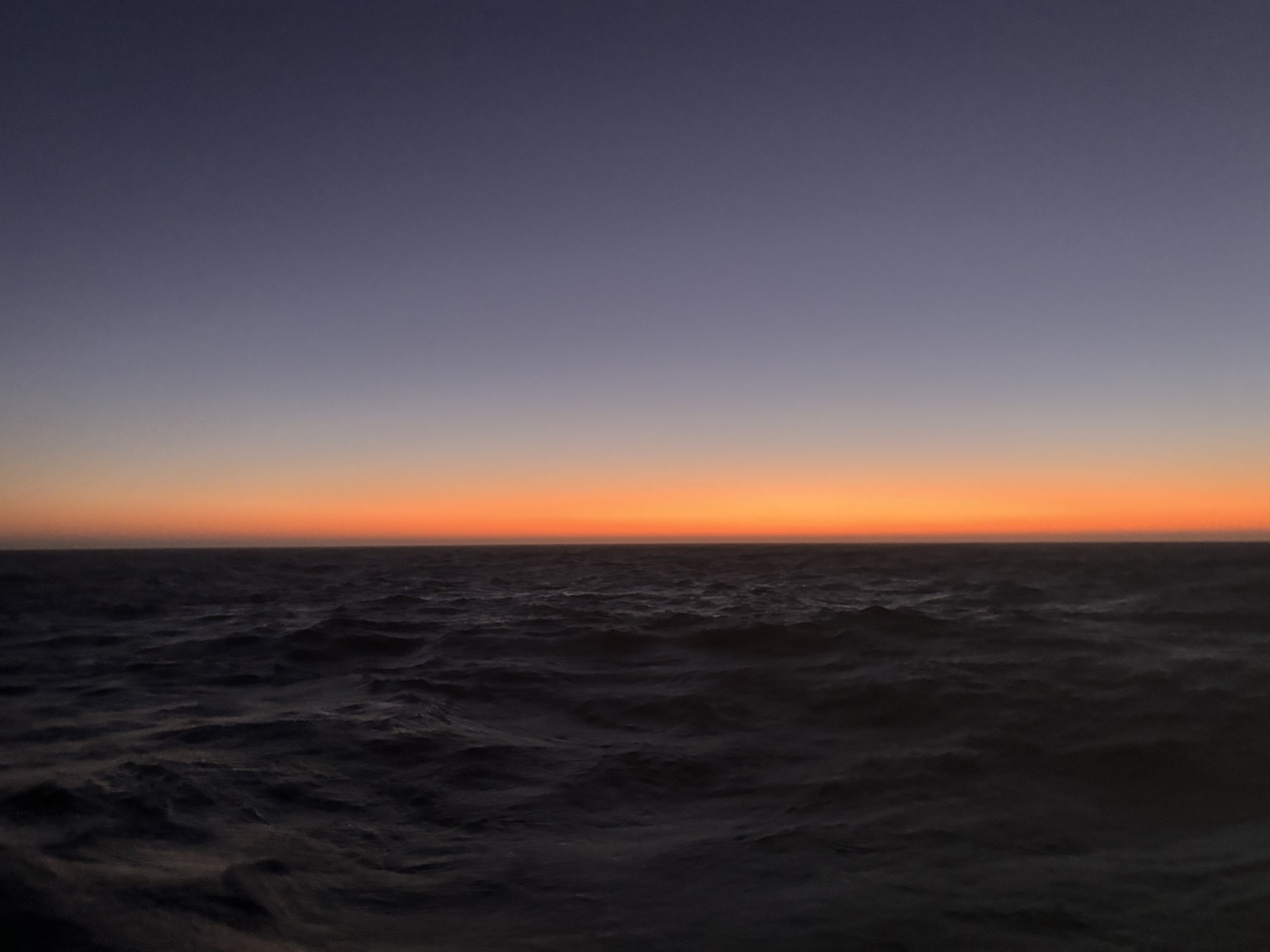 Sunset from the R/V Atlantis