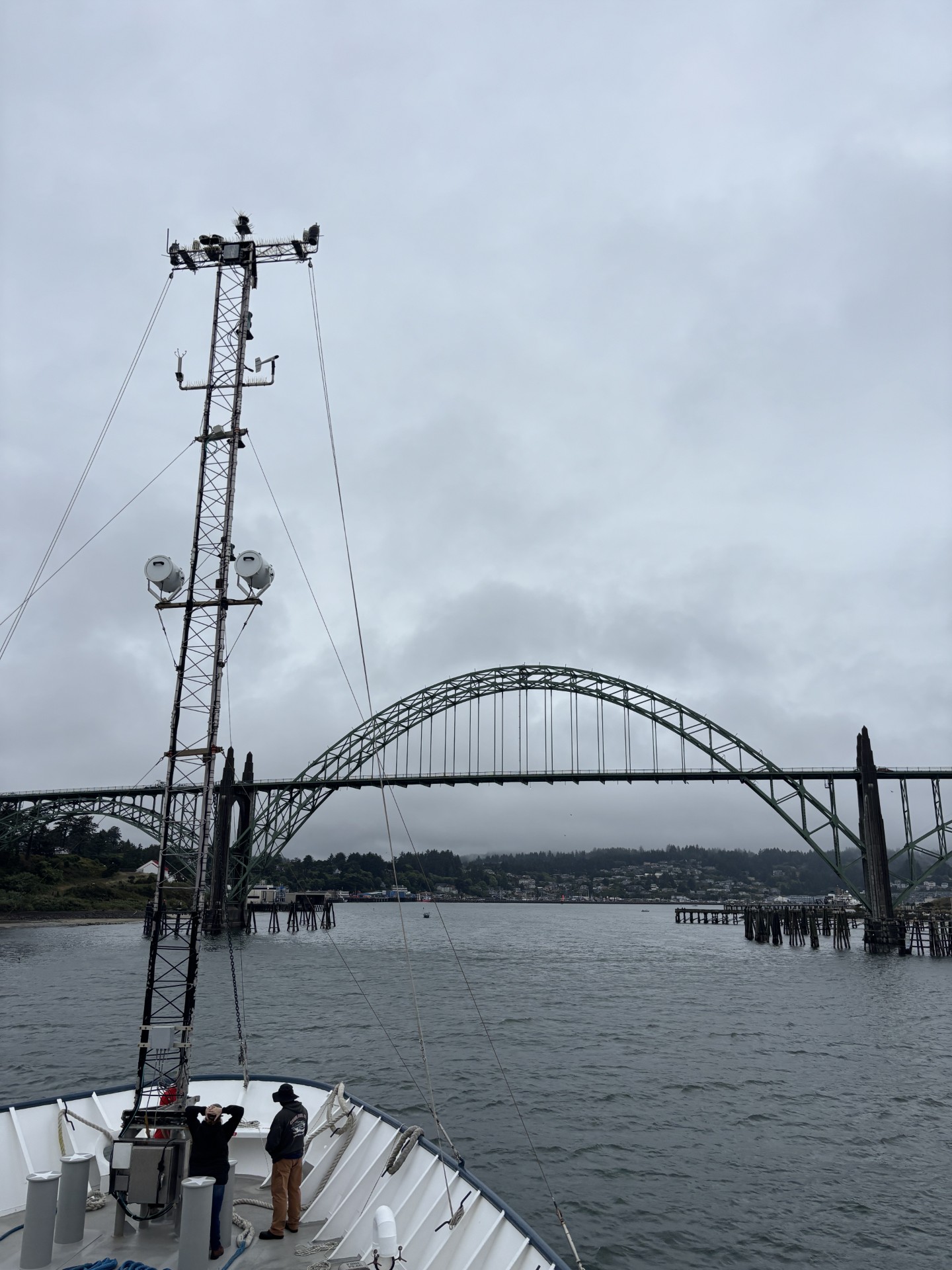 Fig. 1 - Coming Into Port