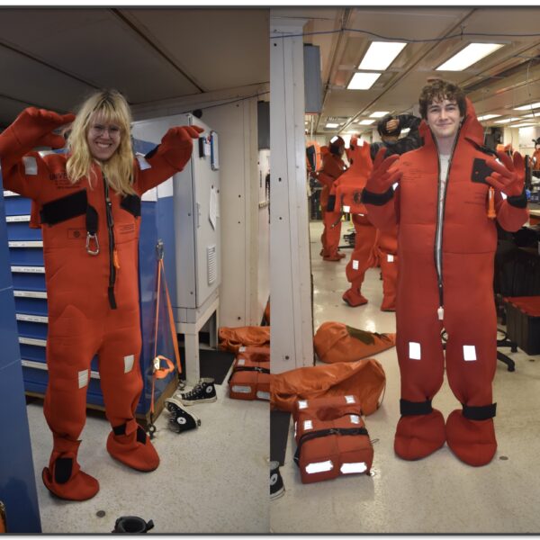 Survivial Suit Donning Survivial Suit Donning