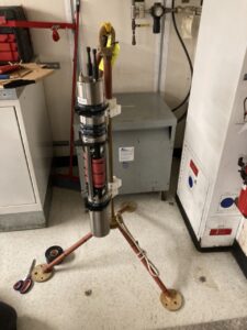 ac-s sensor that needed calibration checked. Credit: A. Eagan, University of Washington; V26.