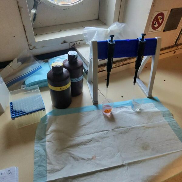 Oxygen Sampling from the CTD
