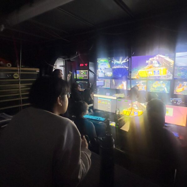 The Control Van During HD Camera