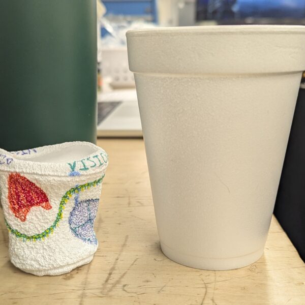 Shrunken Cup and Original