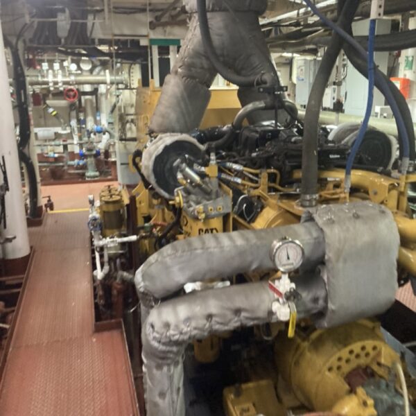 Engine Room on R/V Revelle