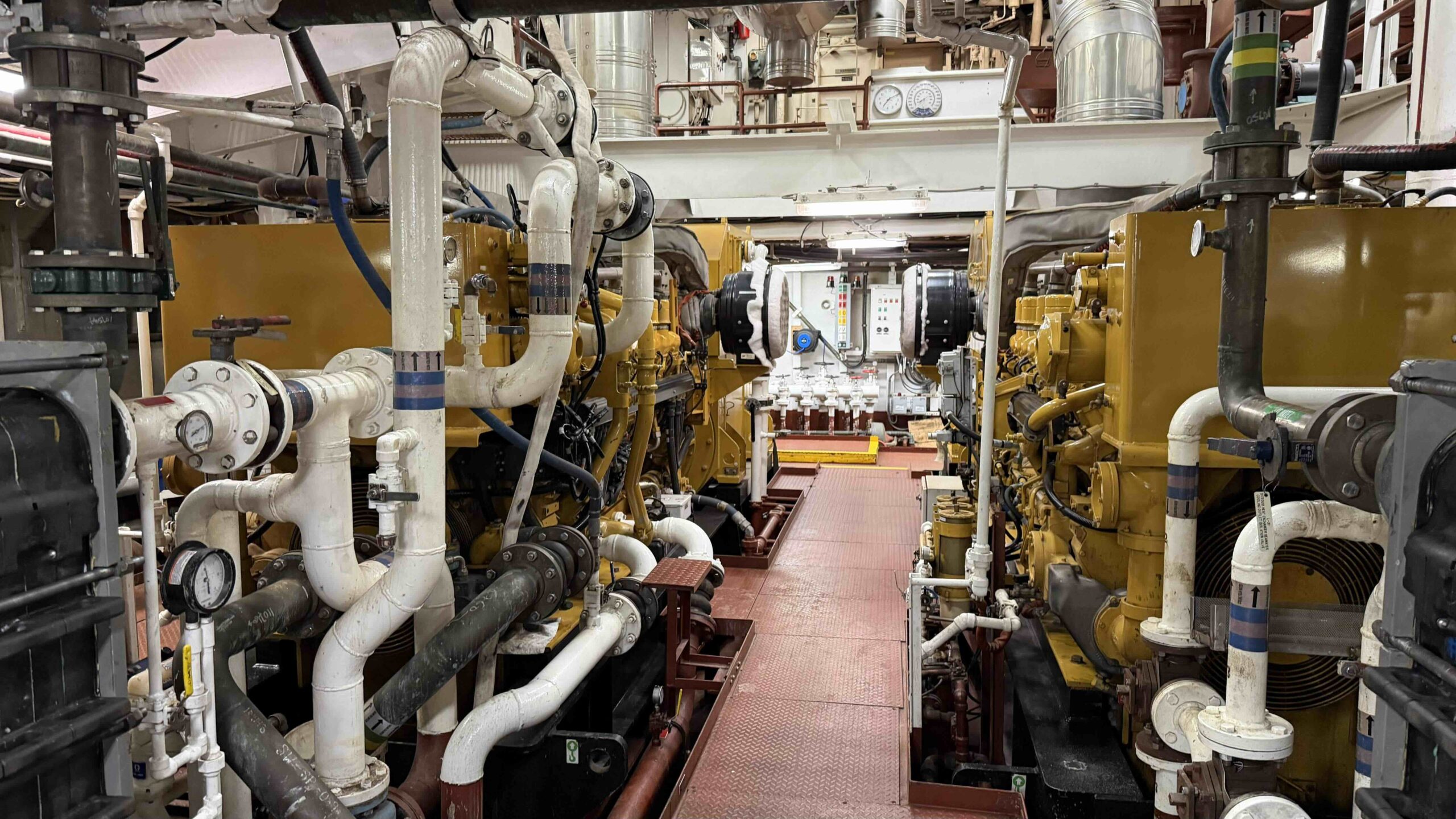 Engine Room Diesel Generators