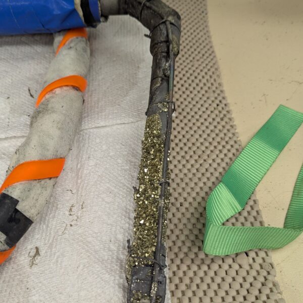 Chalcopyrite Covered Wand