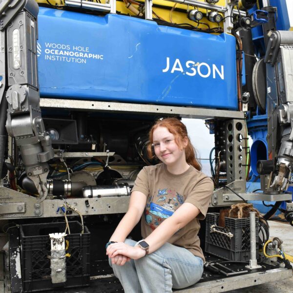 Avery in Front of Jason