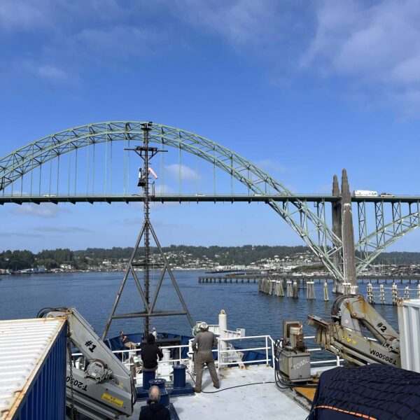 Arrival back in Newport