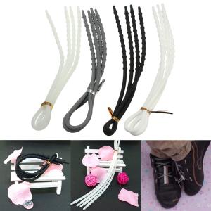 Elastic Soft Silicone Lazy Shoelaces Triathlon Running Sport Shoe Lace
