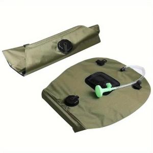 Outdoor Solar Heated Shower Bag 20L with Removable Hose 45°C Hot Water Temp