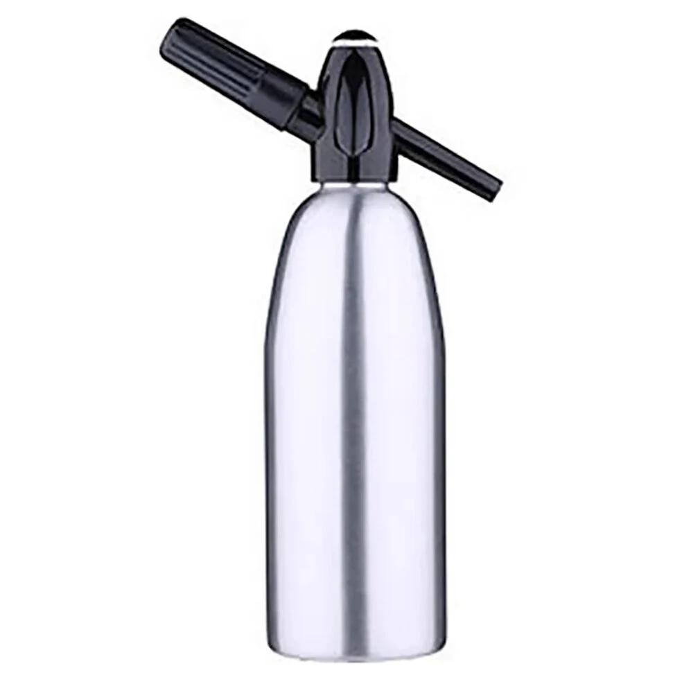 1L Aluminum Professional Soda Water Siphon Spark  Bar Kitchen Dispenser