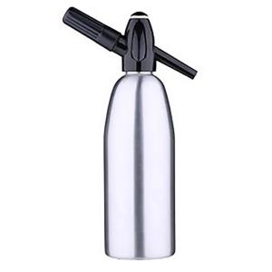1L Aluminum Professional Soda Water Siphon Spark  Bar Kitchen Dispenser