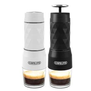 3 -in-1 Portable Coffee Machine Hot/Cold Water Manual Espresso Maker For Capsule & Ground Hand Press Brewer Hiking Travel