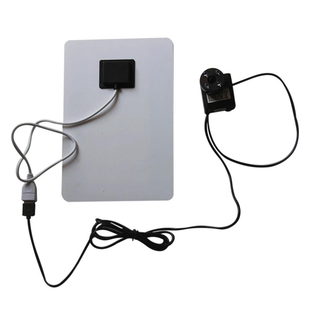 Solar Powered Water Pump 5W 5V Monocrystalline Panel USB LED for Fountain Outdoor Garden Landscape Adjustable Flow Eco-Friendly