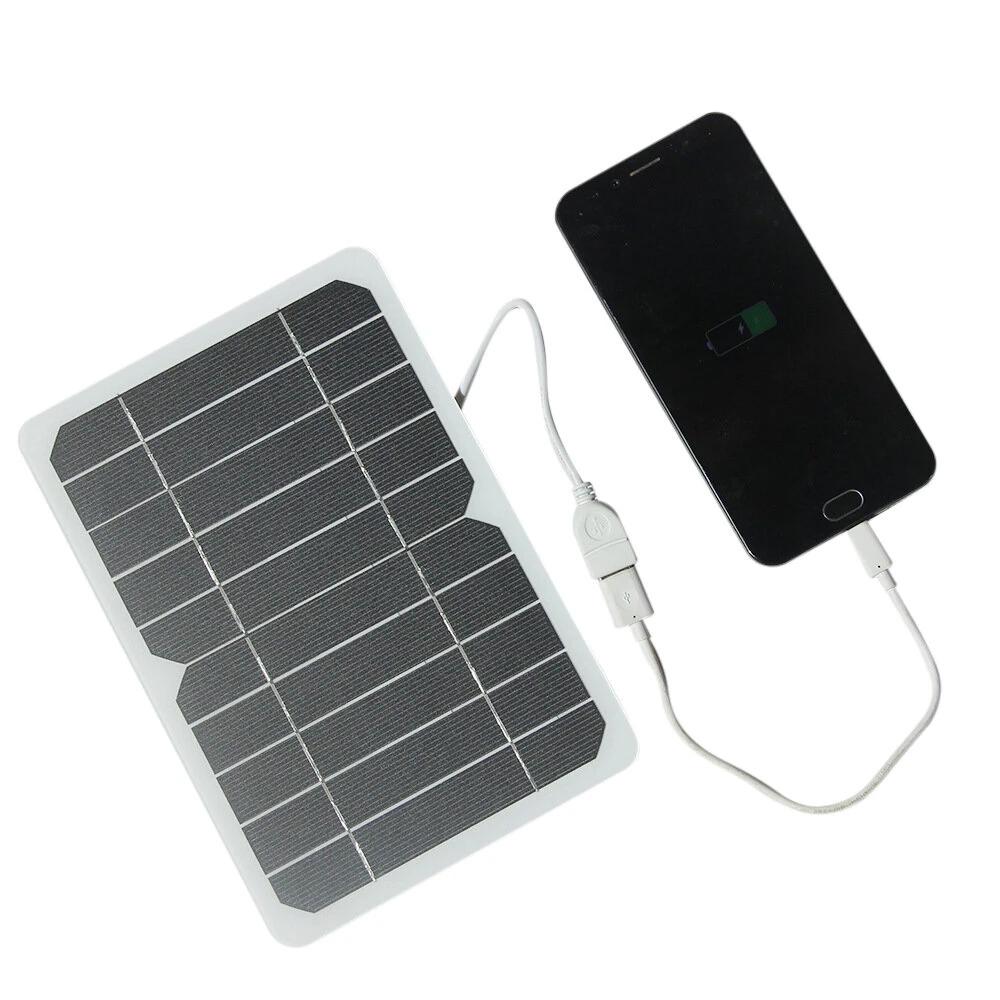 Solar Powered Water Pump 5W 5V Monocrystalline Panel USB LED for Fountain Outdoor Garden Landscape Adjustable Flow Eco-Friendly