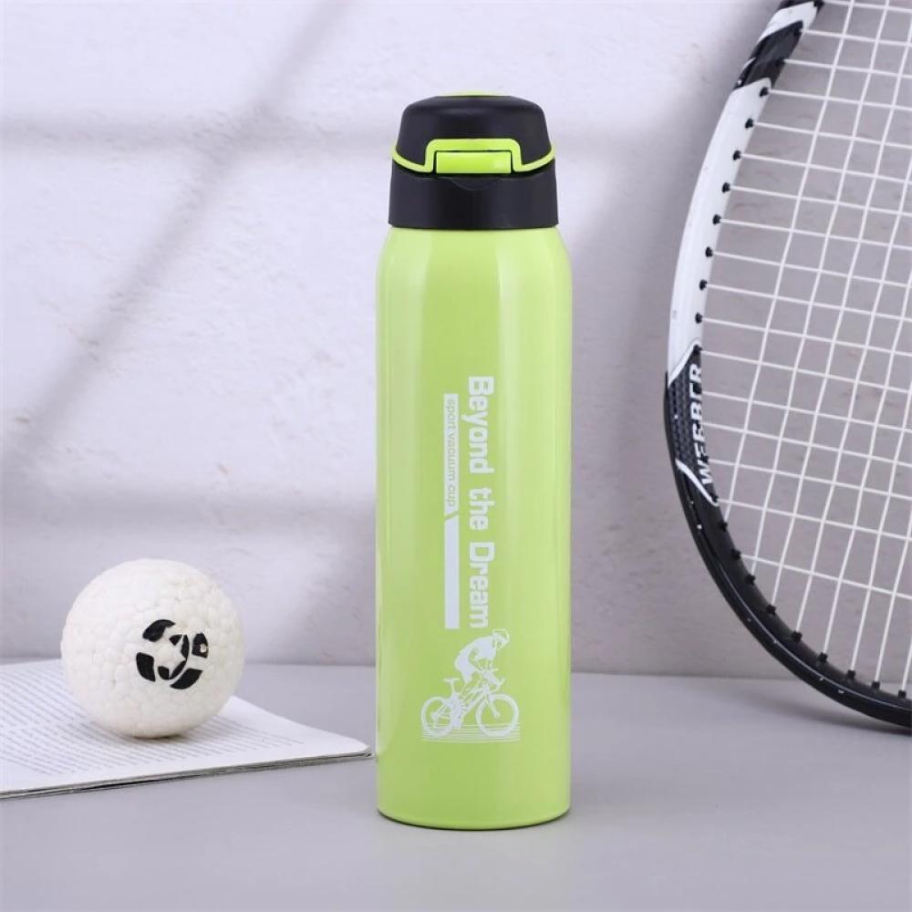 500ml Portable Cycling Water Bottle, Large Capacity 304 Stainless Steel Sports Bottle