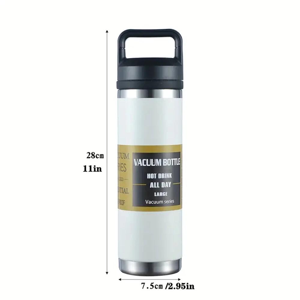 1100ml Large Capacity Water Bottle Stainless Steel Thermos Vacuum Insulated Flask, Sports Tumbler