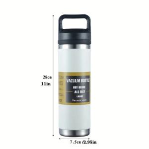 1100ml Large Capacity Water Bottle Stainless Steel Thermos Vacuum Insulated Flask, Sports Tumbler