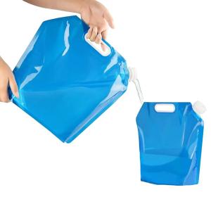 5L/10L Outdoor Camping Hiking Water Bag Hydration Storage Container Foldable Portable 