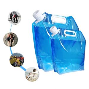 5L/10L Outdoor Camping Hiking Water Bag Hydration Storage Container Foldable Portable 