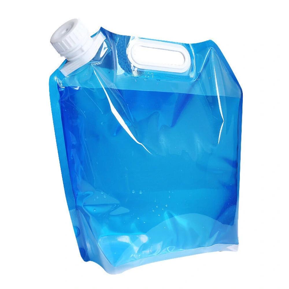 5L/10L Outdoor Camping Hiking Water Bag Hydration Storage Container Foldable Portable 