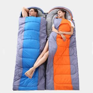 1800g Camping Sleeping Bag For -15~15℃ Temperature, Ultralight Waterproof 4 Warmth 