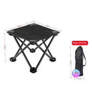 Portable Camping Folding Chair Footrest Compact Lightweight