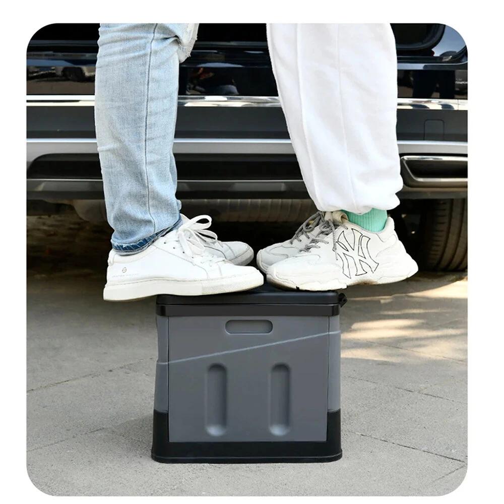 Portable Folding Toilet Potty for Adults Kids Cover Design Reusable Toilet