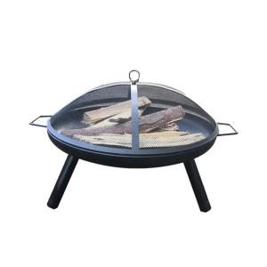 Round Utility Grill Fire Pit Stove Simple Cauldron for Outdoor or Yard. Nice!