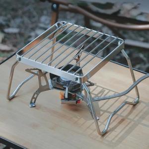 Outdoor Portable Foldable Stove Stand Rack BBQ