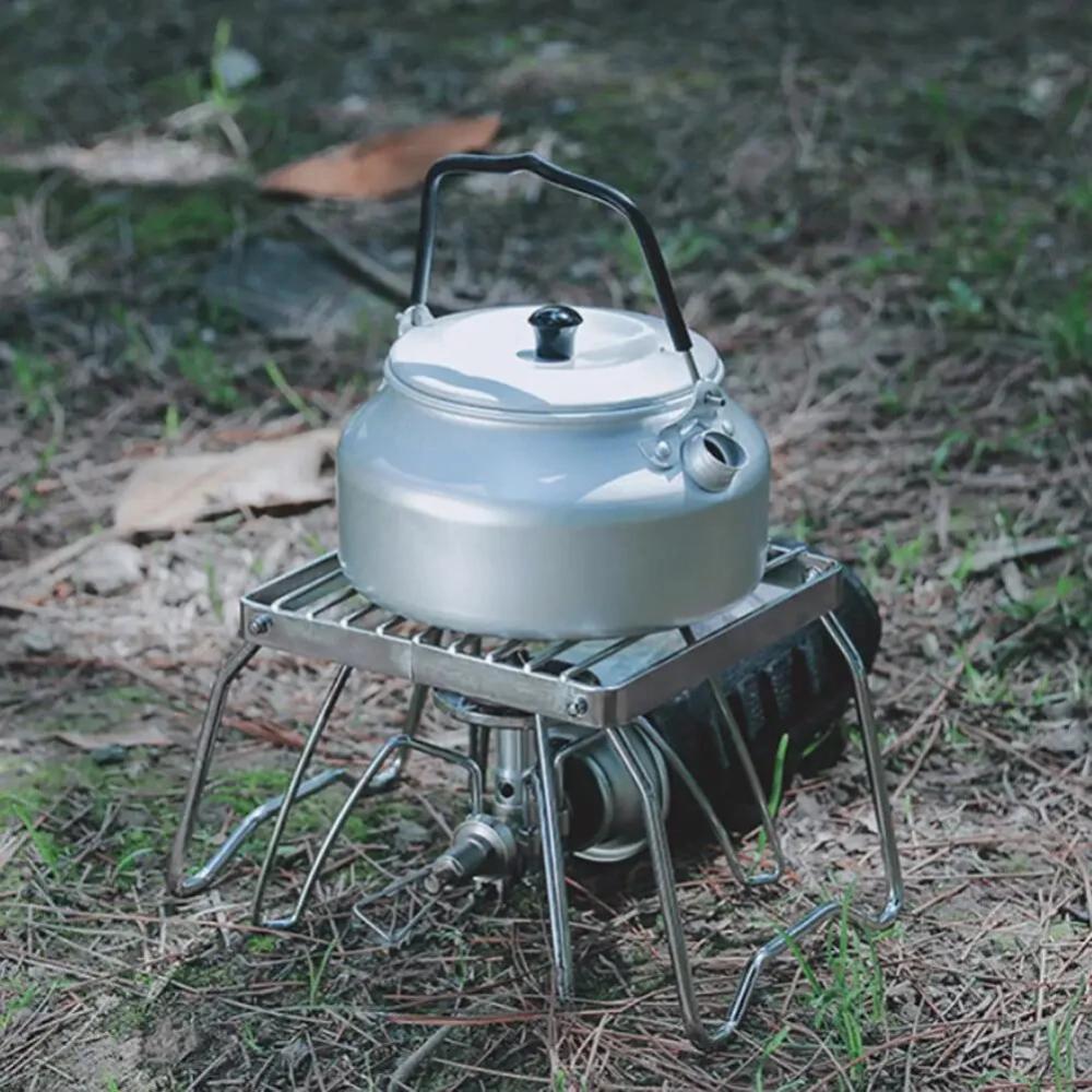 Outdoor Portable Foldable Stove Stand Rack BBQ