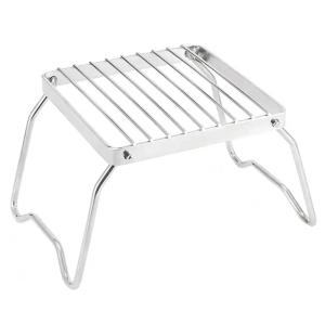 Outdoor Portable Foldable Stove Stand Rack BBQ