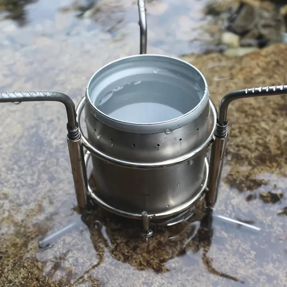 Portable Liquid Alcohol Stove, Great for Camping!