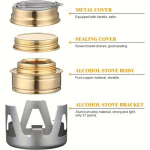 Mini Alcohol Stove Burner!