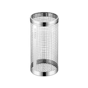 Round BBQ Basket Stainless Steel Rolling Grilling Basket. Or Maybe Use for a Small Fish / Crab Catching Trap?