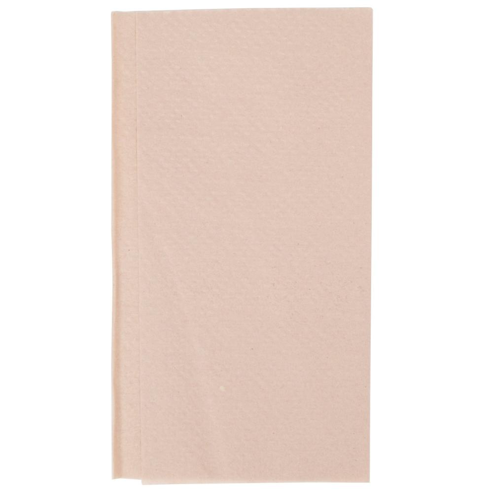 Interfold Kraft 6 1/2" x 11" Dispenser Napkin - 6,000/Case