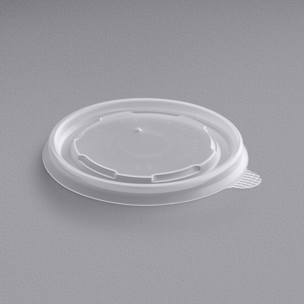 Choice 4 oz. Round Polypropylene Take-Out Lid - 50/Pack