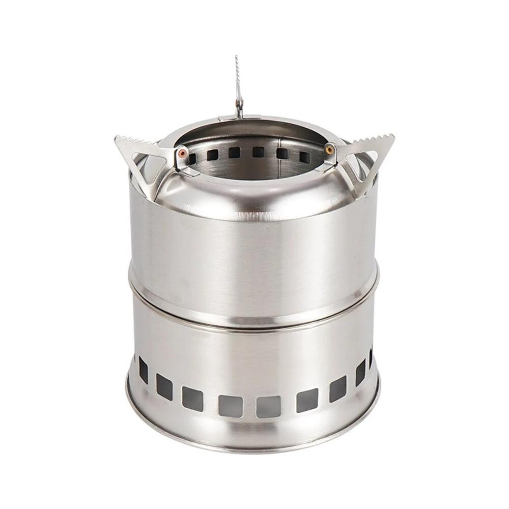Outdoor Stove Portable Folding Wood Stove Stainless Steel