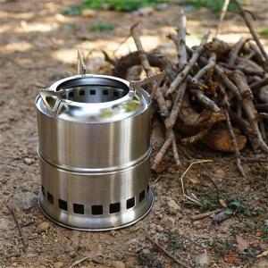 Outdoor Stove Portable Folding Wood Stove Stainless Steel