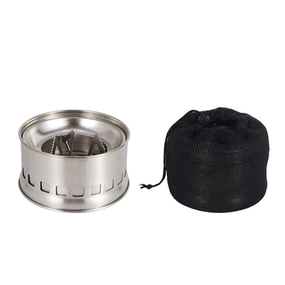 Outdoor Stove Portable Folding Wood Stove Stainless Steel