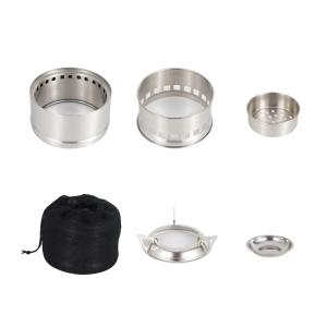 Outdoor Stove Portable Folding Wood Stove Stainless Steel
