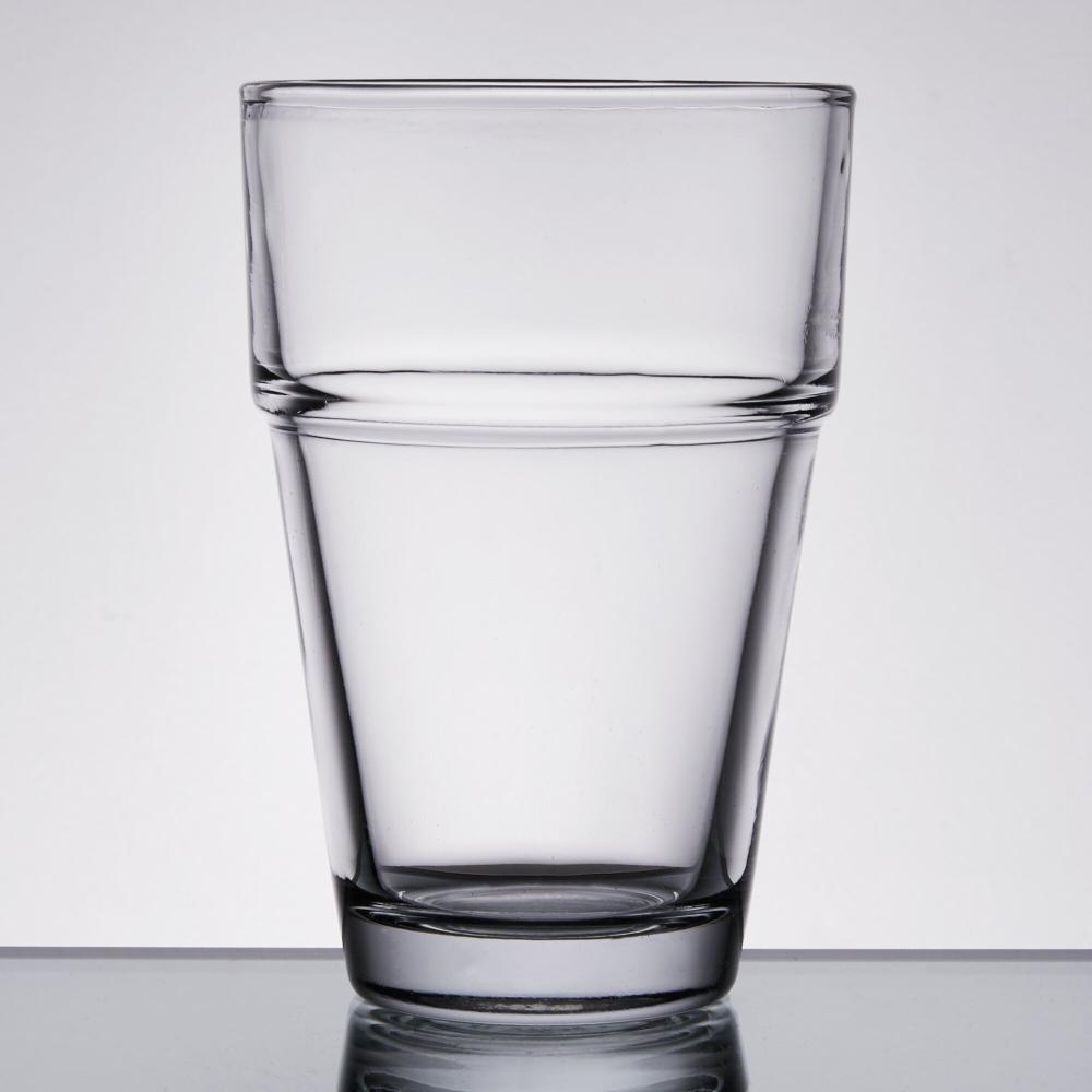 Anchor Hocking 73012 Stackables 12 Oz. Beverage Glass - 36/Case