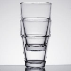 Anchor Hocking 73012 Stackables 12 Oz. Beverage Glass - 36/Case