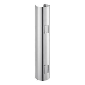 Wall-Mount Stainless Steel Split Shelf 12 - 24 Oz. Lid Organizer