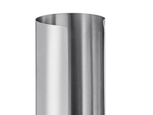 Wall-Mount Stainless Steel Split Shelf 12 - 24 Oz. Lid Organizer