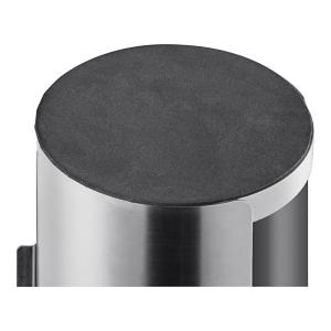 Wall-Mount Stainless Steel Split Shelf 12 - 24 Oz. Lid Organizer