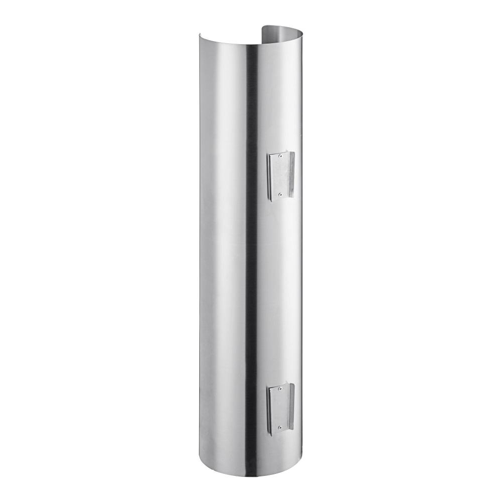Wall-Mount Stainless Steel Split Shelf 24 - 46 oz. Lid Organizer